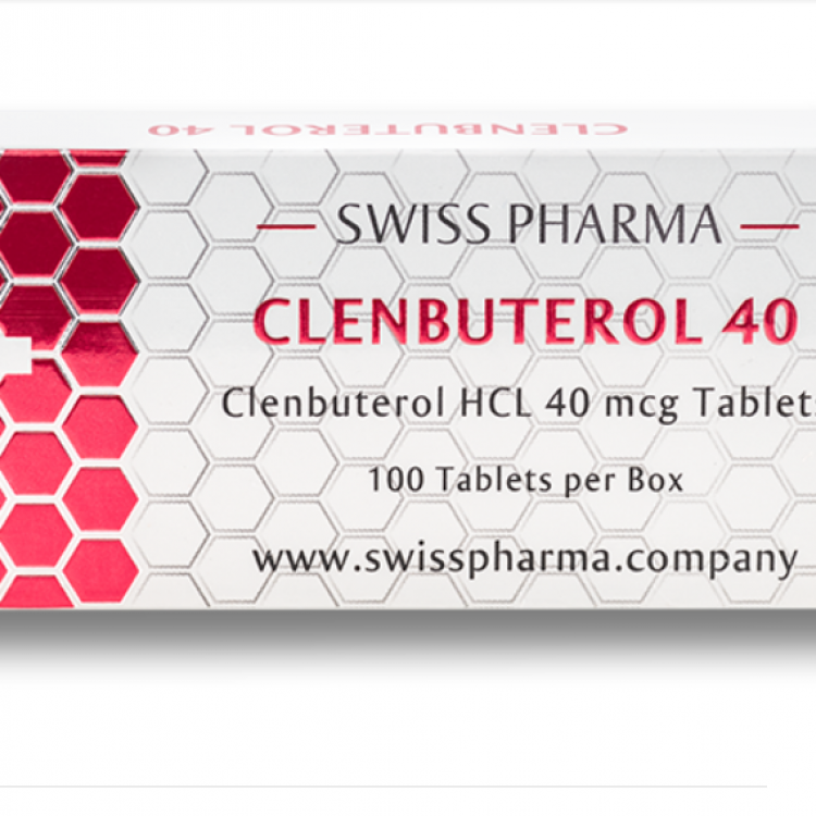 Swiss Pharma Clenbuterol 40mcg 100 Tablet
